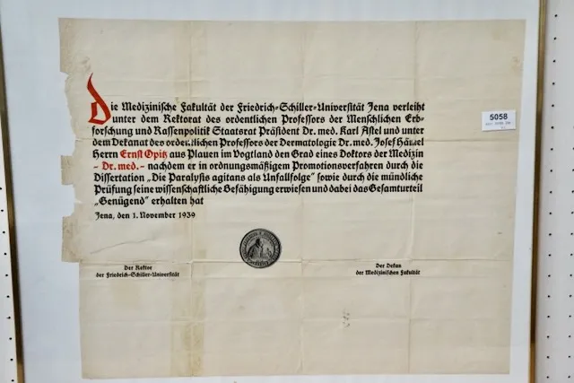 1 medisch certificaat