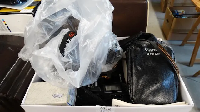 1 lot camera's en overige