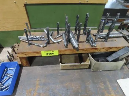 1 lot of drills and countersinks
