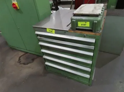 1 ladekast, ca. 50 x 50 x 70 cm, 6 lades, zonder inhoud