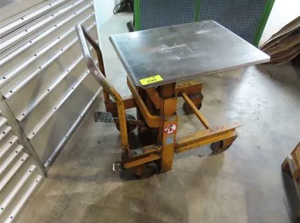 1 heftafel, mechanisch, maximale draagkracht 1.000 kg