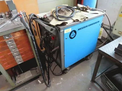 1 TIG welding machine, make: Messer Griesheim, type: Uni-WIG G200