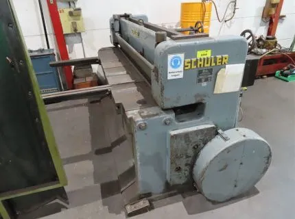 1 guillotineschaar, fabr.: Schuler, type: STA 3,5/2000, bouwjaar: 1960, werklengte ca. 2.000 mm