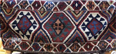 Shahsawan "Mafrasch", Persja, ok. 1900, wełna na wełnie, ok. 110 x 50 x 50 cm, EHZ: 3