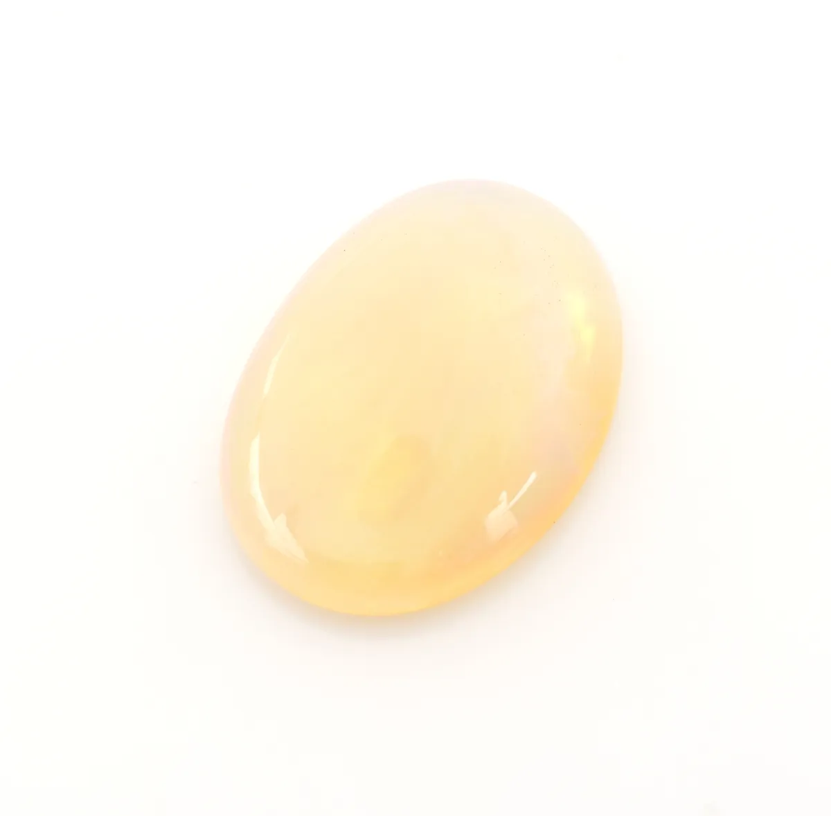 Opale lâche, env. 3,21 ct, cabochon ovale, beau jeu de couleurs
