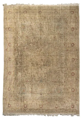 Fine silk Hereke rug