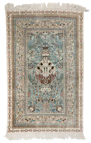 Silk carpet