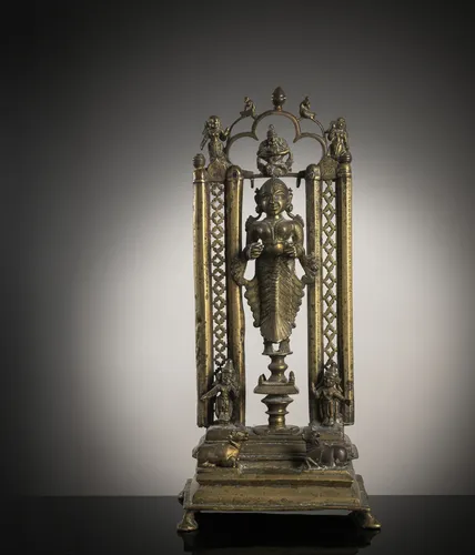 Shrine made of brass