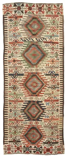 Two-way slit Kelim