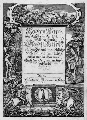 Merian, Matthaeus – Dodendans, zoals deze is