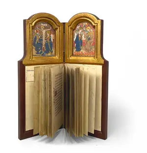 Buchaltärchen Philipps des Guten – Codex 1800