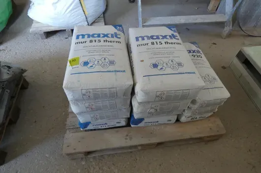 Lot de mortier de maçonnerie maxit mur 920
