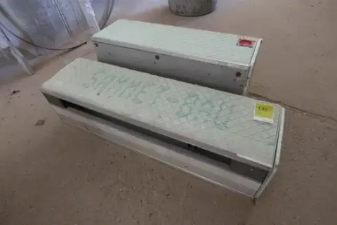 2 roller shutter boxes