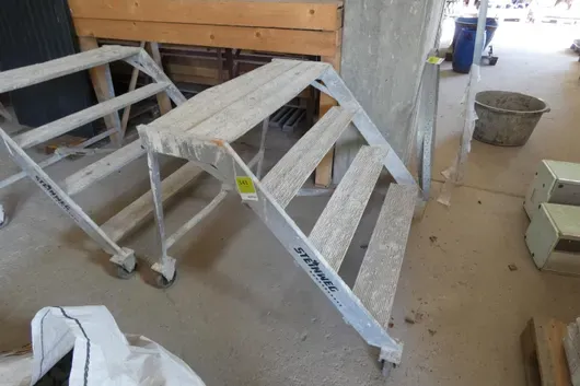 Steinweg mobile bricklayer's staircase