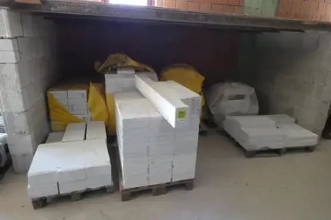 Soubor stavebních materiálů