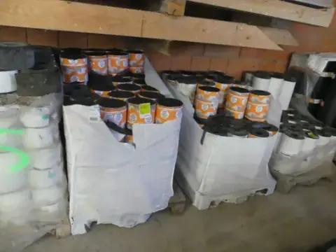 Lot of masonry barrier R500, 17.5 cm and 24 cm