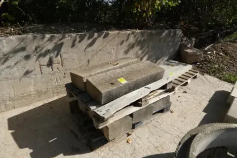 Partij trottoirbanden