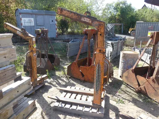 Fourche de grue