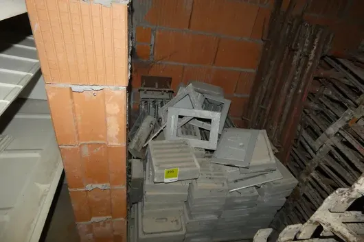 Posten Lüftungsgitter Beton, Kamintüren