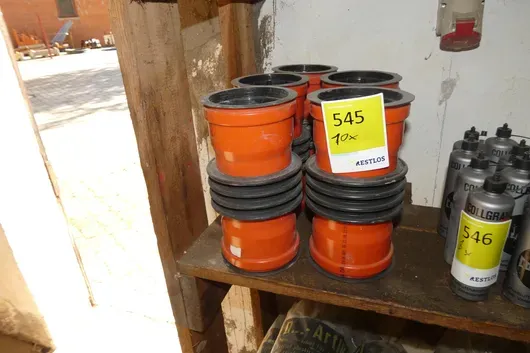 10x KRASO - Prostupy stěnou typ B