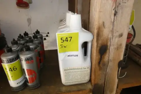 5 bidons CADOLTO - désinfectant type 22 pour toilettes chimiques à seau