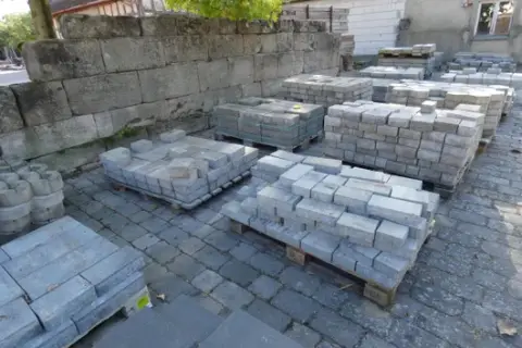 Soubor dlažebních kostek