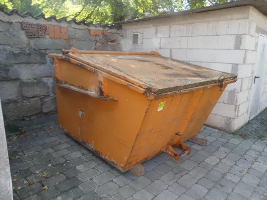 Afzetcontainer met deksel