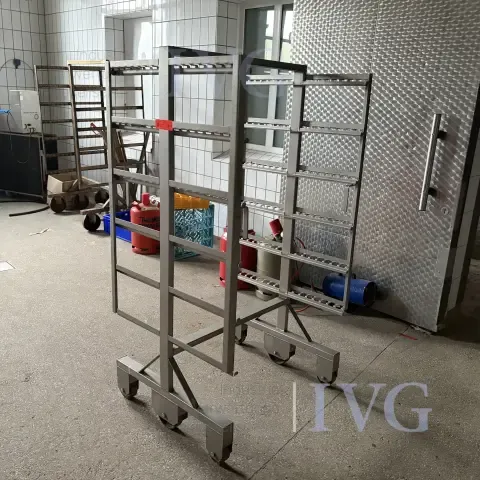 VA smoking trolley 6-tier
