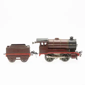 Hornby, steam locomotive 5600 with tender, gauge 0.