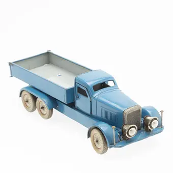 Camion en tôle, Allemagne, années 1940-1950, probablement Distler ou Tippco.