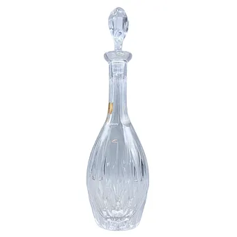 Nachtmann lead crystal carafe, diamond cut