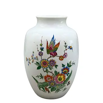 AK Kaiser. Vase en porcelaine décor "Blütenzauber".