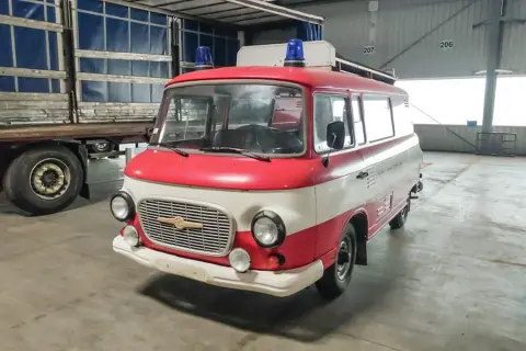 Feuerwehrfahrzeug BARKAS B1000, nicht fahrbereit