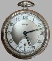 mechan. HAU "Kienzle" Werk läuft, Glas fehlt, D-4,5 cm