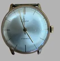Mechanické náramkové hodinky "Laco" 17 kamenů, strojek běží, bez řemínku
