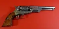 Zware replica van een US Marine Colt, alleen decoratie, L 32 cm
