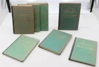 7 volumes de la série « Schlachten des Weltkrieges », années 1920/30, sur ordre des Reichsarchivs, traces d'âge