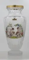 Grand vase, Fontanellas, décor Art nouveau, probablement années 60/70, env. H 29,5 cm