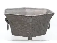 Grand cache-pot, bronze, ancien, probablement Chine, env. H 16,5 cm D 34 cm, env. 7 kg
