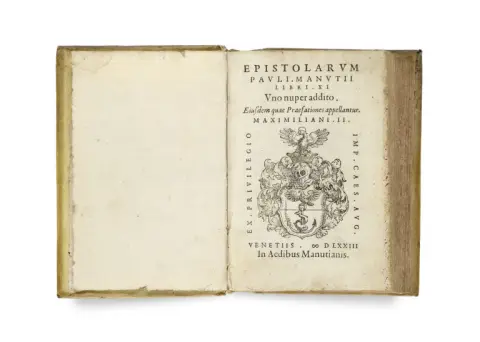Paulus Manutius – Epistolarum Pauli Manutii Libri XI uno nuper addito