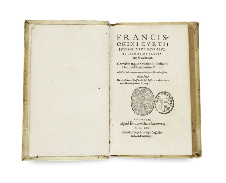 Franciscus der Jüngere Curtius – Tractatus feudorum