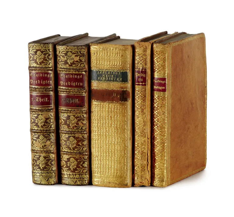 Johann Joachim Spalding et al. – Collection of 68 occasional and other sermons, devotional writings and theological essays