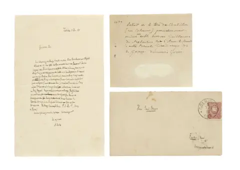 Heinrich Düntzer – Lettre autographe signée du philologue (1813-1901) à Paul Strauss à Francfort-sur-le-Main, Cologne, 7