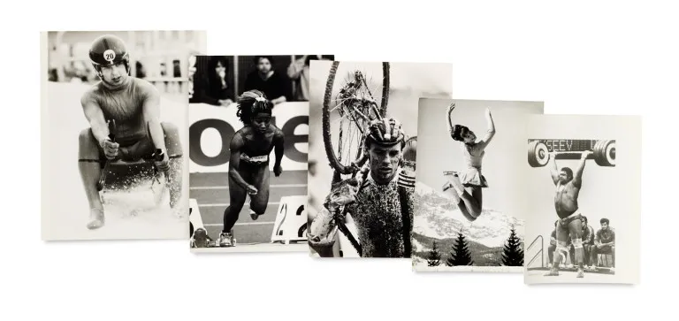 Collectie van ca. 190 persfoto's over het thema sport