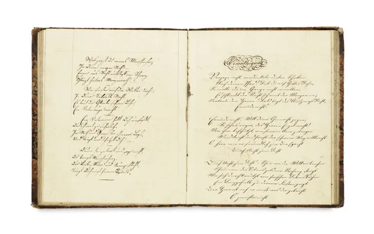 Friederika Carolina (Caroline) Kortum – Kleine Sammlungen von Caroline Kortum (1804-1860 Dortmund, verh