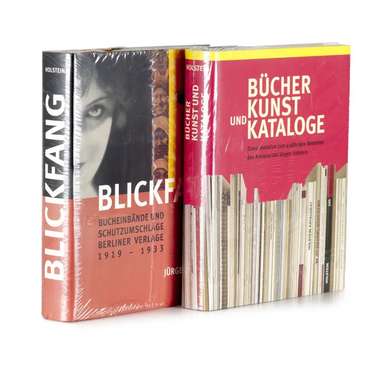 Jürgen Holstein – Sammlung von drei Werken von Jürgen Holstein zum Buchwesen