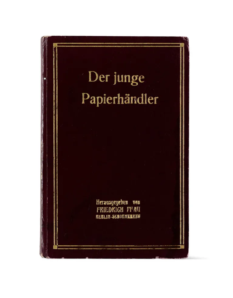 Friedrich Pfau – De jonge papierhandelaar