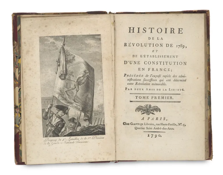 (F.-M.-P. Keverseau) – Dějiny revoluce z roku 1789 a zavedení ústavy ve Francii ... Od dvou přátel svobody