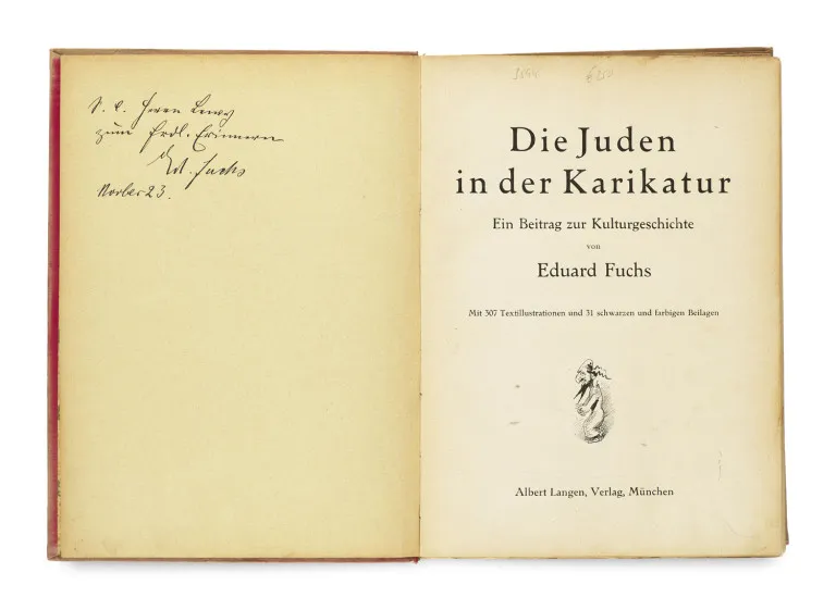 Eduard Fuchs – Die Juden in der Karikatur