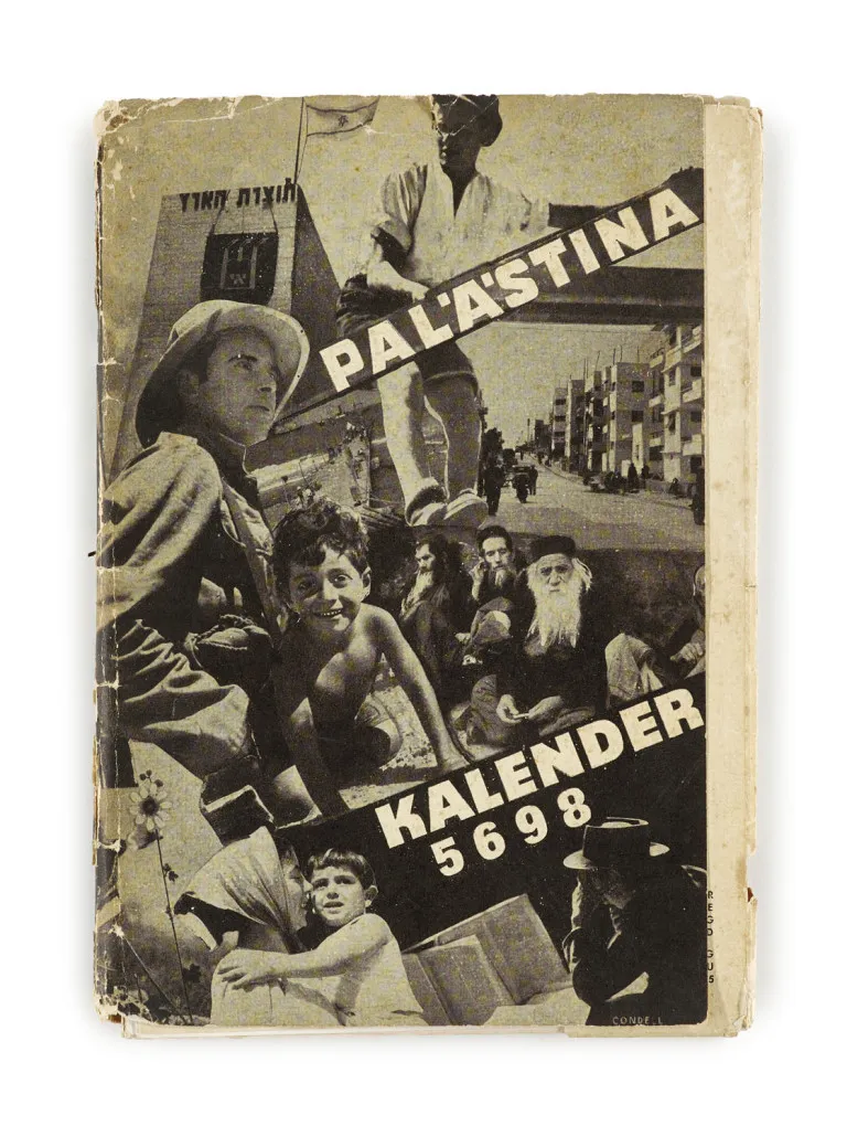 Palestina-kalender 5698 (1937)